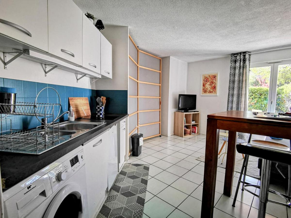 Апартаменти La Bulle Bleue - Parking-Terrasse-Aeoport-Meet Бланьяк Екстер'єр фото